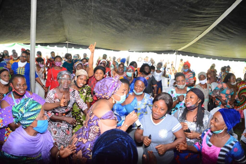 IMG 20200815 WA0067 Dr. Uduak Luke Empowers 350 Women with N7.5m in Etinan Federal Constituency
